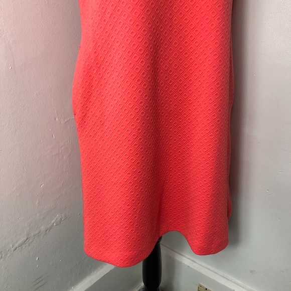 Tommy Hilfiger Coral Textured Sleeveless Dress - Picture 2 of 6